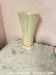 MaxSold Auction: Vintage Porcelain Decorative Lot with Tall Vase, Platter, Trinket Box - Wake Forest (North Carolina, USA) PARTNER MANAGED Downsizing Online Auction - Wait Avenue