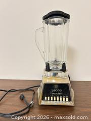 MaxSold Auction: Waring Countertop Blender Model 1129 (vintage) - Wake Forest (North Carolina, USA) PARTNER MANAGED Downsizing Online Auction - Wait Avenue