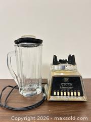 MaxSold Auction: Waring Countertop Blender Model 1129 (vintage) - Wake Forest (North Carolina, USA) PARTNER MANAGED Downsizing Online Auction - Wait Avenue