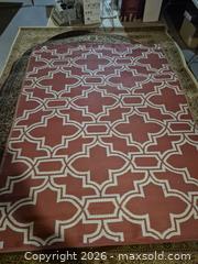MaxSold Auction: 8' x 6' Outdoor Rug - Ajax (Ontario, Canada) PARTNER MANAGED Downsizing Online Auction - Grainger Crescent