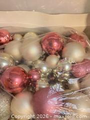 MaxSold Auction: Approx. 30 Plastic Christmas Ornaments, Matte & Glitter - Ajax (Ontario, Canada) PARTNER MANAGED Downsizing Online Auction - Grainger Crescent