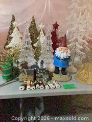 MaxSold Auction: Mixed Holiday Christmas Gnome & Light-Up Tree Decor - Ajax (Ontario, Canada) PARTNER MANAGED Downsizing Online Auction - Grainger Crescent