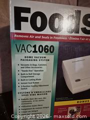 MaxSold Auction: New Food Saver Vacuum Sealer with Spare Rolls - Ajax (Ontario, Canada) PARTNER MANAGED Downsizing Online Auction - Grainger Crescent