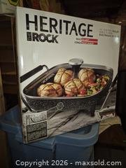 MaxSold Auction: New Heritage Rock 12" Electric Skillet - Ajax (Ontario, Canada) PARTNER MANAGED Downsizing Online Auction - Grainger