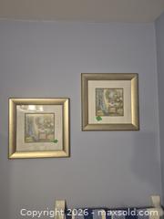 MaxSold Auction: Pair of Bathroom Art Prints - Ajax (Ontario, Canada) PARTNER MANAGED Downsizing Online Auction - Grainger Crescent