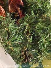 MaxSold Auction: Red and Green Christmas Garland with Ribbons and Bows - Ajax (Ontario, Canada) PARTNER MANAGED Downsizing Online Auction - Grainger Crescent