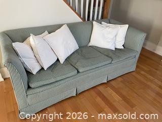 MaxSold Auction: Couch with 5 Pillows - Collingwood (Ontario, Canada) SELLER MANAGED Estate Sale Online Auction - Cameron Street