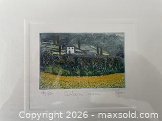 MaxSold Auction: Intaglio Print - Collingwood (Ontario, Canada) SELLER MANAGED Estate Sale Online Auction - Cameron Street