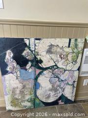 MaxSold Auction: Original Abstract Oil Painting by Howard Pain - Collingwood (Ontario, Canada) SELLER MANAGED Estate Sale Online Auction - Cameron Street