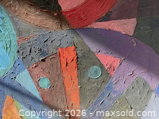 MaxSold Auction: Original Abstract Painting by Howard Pain - Collingwood (Ontario, Canada) SELLER MANAGED Estate Sale Online Auction - Cameron Street