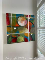 MaxSold Auction: Original Abstract Painting by Howard Pain - Collingwood (Ontario, Canada) SELLER MANAGED Estate Sale Online Auction - Cameron Street