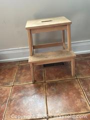 MaxSold Auction: Wooden Step stool - Collingwood (Ontario, Canada) SELLER MANAGED Estate Sale Online Auction - Cameron Street