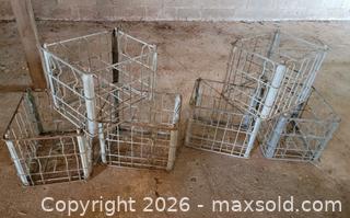 MaxSold Auction: 6 Vintage Milk Crates Lot #1 - East Cocalico Township (Pennsylvania, USA) SELLER MANAGED Downsizing Online Auction - Stevens Road