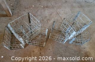 MaxSold Auction: 6 Vintage Milk Crates Lot #1 - East Cocalico Township (Pennsylvania, USA) SELLER MANAGED Downsizing Online Auction - Stevens Road