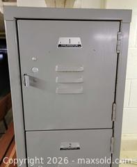 MaxSold Auction: Vintage Metal 5-Tier Locker  - East Cocalico Township (Pennsylvania, USA) SELLER MANAGED Downsizing Online Auction - Stevens Road