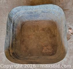 MaxSold Auction: Vintage Metal Galvanized Tub w/ Handles  - East Cocalico Township (Pennsylvania, USA) SELLER MANAGED Downsizing Online Auction - Stevens Road
