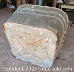 MaxSold Auction: Vintage Metal Galvanized Tub w/ Handles  - East Cocalico Township (Pennsylvania, USA) SELLER MANAGED Downsizing Online Auction - Stevens Road