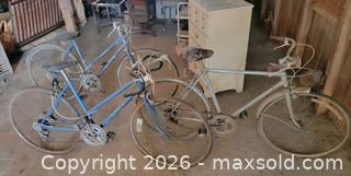 MaxSold Auction: Vintage Ross Eurotour Bicycles (3) - East Cocalico Township (Pennsylvania, USA) SELLER MANAGED Downsizing Online Auction - Stevens Road