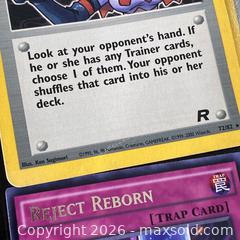 MaxSold Auction: 229 Pokemon & Yu-Gi-Oh! Card Lot 1st Edition Mix Vintage & Modern - Vancouver (British Columbia, Canada) SELLER MANAGED Reseller Online Auction - East 7th Avenue (STORAGE)