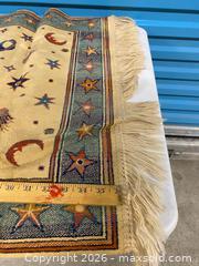 MaxSold Auction: Belgian Made Sun & Moon Tapestry Throw Blanket – 100% Viscose - Vancouver (British Columbia, Canada) SELLER MANAGED Reseller Online Auction - East 7th Avenue (STORAGE)