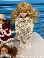 MaxSold Auction: Vintage Porcelain Doll Collection – 8 Assorted Girls - Vancouver (British Columbia, Canada) SELLER MANAGED Reseller Online Auction - East 7th Avenue (STORAGE)