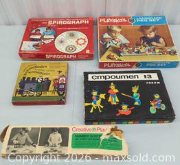 MaxSold Auction: 1960s Kenner Spirograph, Playskool & Creative Playthings Toy Lot - Toronto (Ontario, Canada) SELLER MANAGED Downsizing Online Auction - Dupont Street (STORAGE)