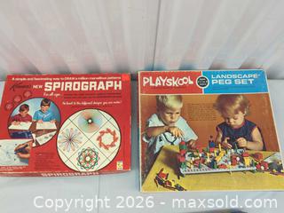 MaxSold Auction: 1960s Kenner Spirograph, Playskool & Creative Playthings Toy Lot - Toronto (Ontario, Canada) SELLER MANAGED Downsizing Online Auction - Dupont Street (STORAGE)