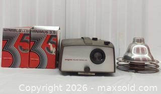MaxSold Auction: Argus Holiday Model 505 Projector & Realistic Minimus 3.5 Speaker Lot - Toronto (Ontario, Canada) SELLER MANAGED Downsizing Online Auction - Dupont Street (STORAGE)