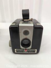 MaxSold Auction: Kodak Brownie Hawkeye Box Camera Flash Outfit  - Toronto (Ontario, Canada) SELLER MANAGED Downsizing Online Auction - Dupont Street (STORAGE)