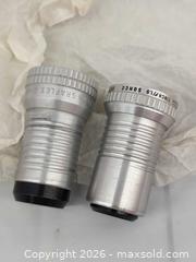 MaxSold Auction: Somco Camera/Projector Lenses with Cleaning Brush — 3 Pieces - Toronto (Ontario, Canada) SELLER MANAGED Downsizing Online Auction - Dupont Street (STORAGE)