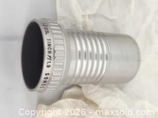 MaxSold Auction: Somco Camera/Projector Lenses with Cleaning Brush — 3 Pieces - Toronto (Ontario, Canada) SELLER MANAGED Downsizing Online Auction - Dupont Street (STORAGE)