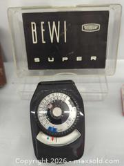 MaxSold Auction: Vintage Camera Accessories Lot: Flash, Light Meter, Tally Counter, Clamp - Toronto (Ontario, Canada) SELLER MANAGED Downsizing Online Auction - Dupont Street (STORAGE)