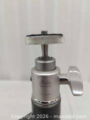MaxSold Auction: Vintage Leitz Metal Mini Tabletop/Mini Tripod — 1/4"-20 Mount - Toronto (Ontario, Canada) SELLER MANAGED Downsizing Online Auction - Dupont Street (STORAGE)