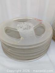 MaxSold Auction: Vintage Lot of 10+ Plastic Empty Reel Cores (Unbranded) - Toronto (Ontario, Canada) SELLER MANAGED Downsizing Online Auction - Dupont Street (STORAGE)
