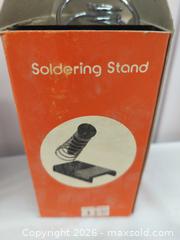 MaxSold Auction: Vintage Micronta Analog Multimeter 20,000 Ohms/Volt with Soldering Stand - Toronto (Ontario, Canada) SELLER MANAGED Downsizing Online Auction - Dupont Street (STORAGE)