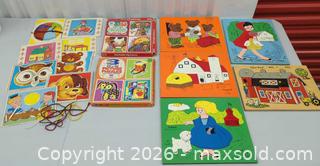 MaxSold Auction: Vintage Mixed Children's Puzzle Lot: Playskool, Tell-a-Tale, Other (1960s) - Toronto (Ontario, Canada) SELLER MANAGED Downsizing Online Auction - Dupont Street (STORAGE)