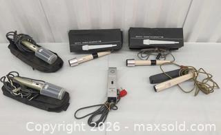 MaxSold Auction: Vintage Sony Handheld Dynamic Microphones (6) - Toronto (Ontario, Canada) SELLER MANAGED Downsizing Online Auction - Dupont Street (STORAGE)