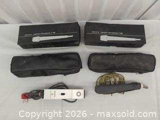 MaxSold Auction: Vintage Sony Handheld Dynamic Microphones (6) - Toronto (Ontario, Canada) SELLER MANAGED Downsizing Online Auction - Dupont Street (STORAGE)
