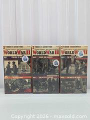 MaxSold Auction: World War II (Frank Capra's) VHS 6-Volume Boxed Set - Toronto (Ontario, Canada) SELLER MANAGED Downsizing Online Auction - Dupont Street (STORAGE)