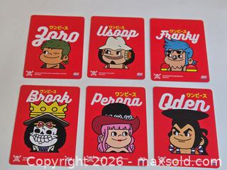 MaxSold Auction: One Piece Jolly Beast Cards lot of 6 Mint  - Toronto (Ontario, Canada) PARTNER MANAGED Downsizing Online Auction - McAdam Avenue