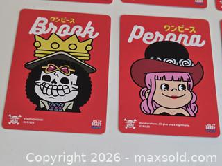 MaxSold Auction: One Piece Jolly Beast Cards lot of 6 Mint  - Toronto (Ontario, Canada) PARTNER MANAGED Downsizing Online Auction - McAdam Avenue