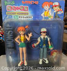 MaxSold Auction: Pokemon Sealed Tomy Pokemon Ash and Misty Figures New Japanese - Toronto (Ontario, Canada) PARTNER MANAGED Downsizing Online Auction - McAdam Avenue