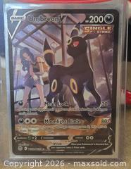 MaxSold Auction: Pokemon Umbreon V Brilliant Stars Trainer Gallery Alternate Art Mint  - Toronto (Ontario, Canada) SELLER MANAGED Downsizing Online Auction - Mcadam Avenue