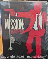 MaxSold Auction: Sealed Mission Impossible Original Television Series, Seasons 1–7 North American Complete 49 disc Set - Toronto (Ontario, Canada) PARTNER MANAGED Downsizing Online Auction - McAdam Avenue
