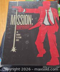 MaxSold Auction: Sealed Mission Impossible Original Television Series, Seasons 1–7 North American Complete 49 disc Set - Toronto (Ontario, Canada) PARTNER MANAGED Downsizing Online Auction - McAdam Avenue