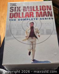 MaxSold Auction: Sealed The Six Million Dollar Man The Complete Series DVD Box Set Canadian 40?Disc  - Toronto (Ontario, Canada) PARTNER MANAGED Downsizing Online Auction - McAdam Avenue