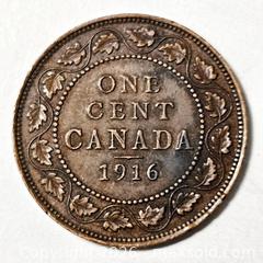 MaxSold Auction: 1916 CANADIAN ONE CENT COIN - Kingston (Ontario, Canada) SELLER MANAGED Downsizing Online Auction - Rosemund Crescent
