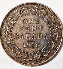 MaxSold Auction: 1916 CANADIAN ONE CENT COIN - Kingston (Ontario, Canada) SELLER MANAGED Downsizing Online Auction - Rosemund Crescent