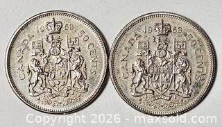 MaxSold Auction: CANADIAN FIFTY CENT COINS - Kingston (Ontario, Canada) SELLER MANAGED Downsizing Online Auction - Rosemund Crescent