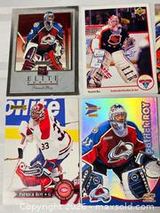 MaxSold Auction: PATRICK ROY HOCKEY CARD LOT OF 6 - Kingston (Ontario, Canada) SELLER MANAGED Downsizing Online Auction - Rosemund Crescent